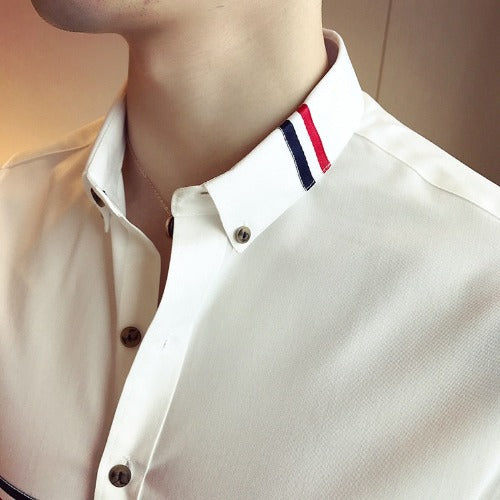 men's short sleeve button up