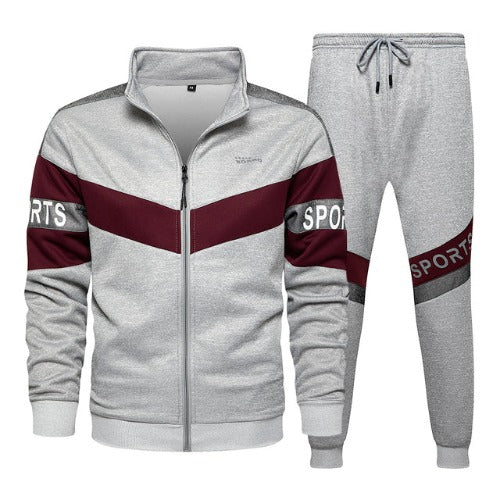 Hooded Sweatsuit Style Tracksuit