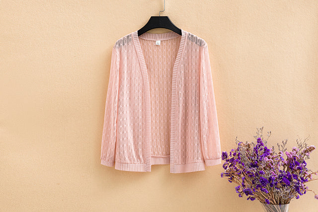 Full Sleeve Lace Top - Pink
