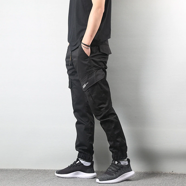 Streetwear Mens Jogger Pants - Black