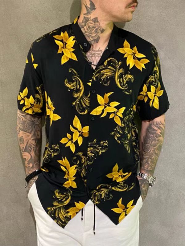 Short Sleeve floral Shirt