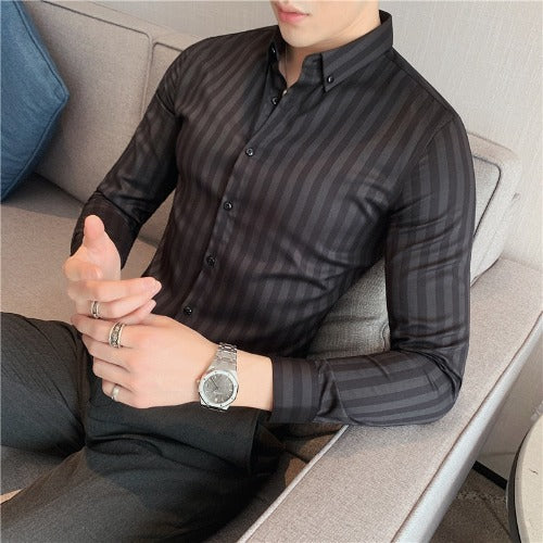 long sleeve shirt style for men