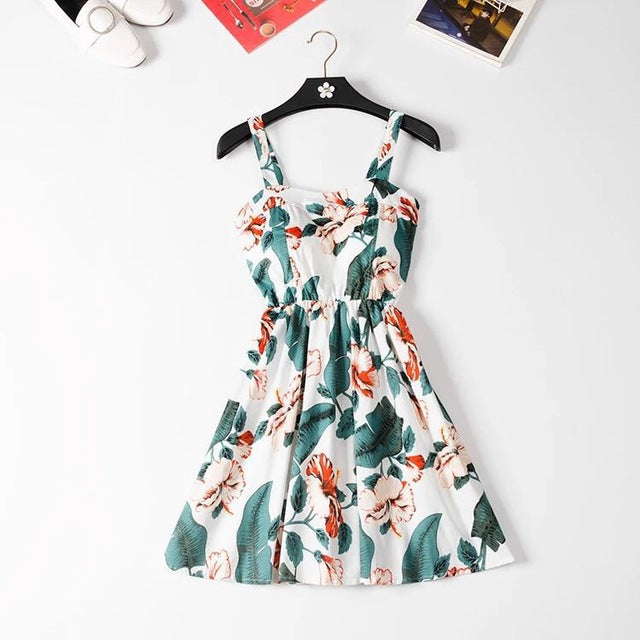 New Women Summer Dress | Off Shoulder Ruffle Dot – Bkinz