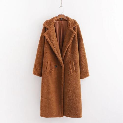 Autumn Long Winter Teddy Coat for Women