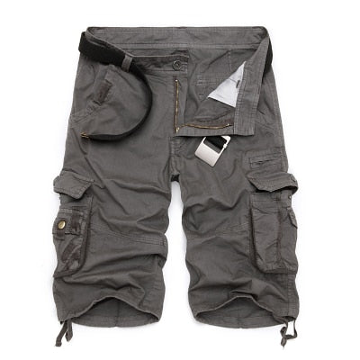 Mens cargo shorts Camouflage Military
