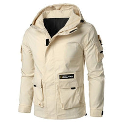 Fur Hooded winter jacket for men - Bkinz Store