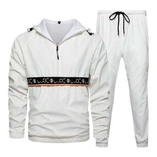 Hooded Sweatsuit Style Tracksuit