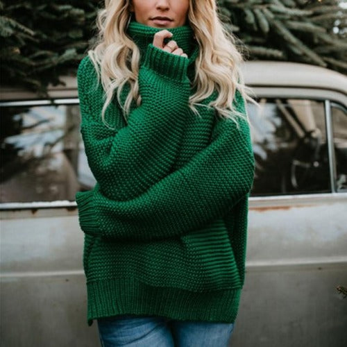 Oversized Turtle neck sweater - Bkinz Store