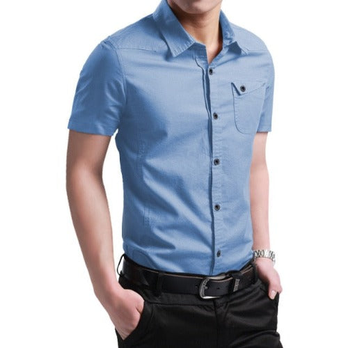 Breathable Cotton Casual Shirt