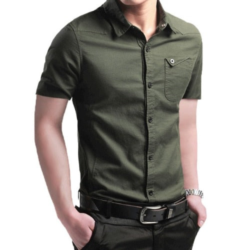 Breathable Cotton Casual Shirt - Bkinz Store