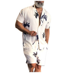 Men Hawaiian Summer Beach Shirt - Bkinz Store