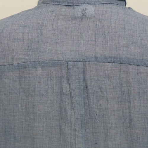 Long Sleeve Tops Shirt - Denim Blue - Bkinz Store